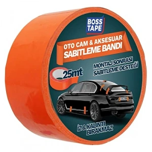 Aksesuar Sabitleme Bandı - Turuncu, 45 mm x 25 m, Çok Amaçlı