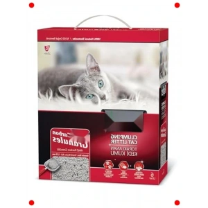 Aktif Karbonlu Topaklanan Granül Kedi Kumu 6 L