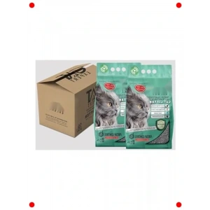 Aktif Karbonlu Topaklanan Kedi Kumu 16 Lt - Tozsuz