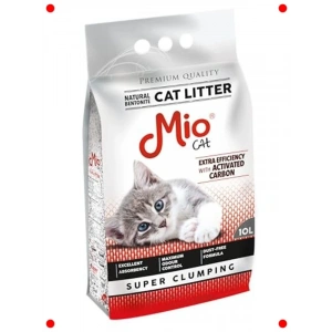 Aktif Karbonlu Topaklanan Kedi Kumu Bentonit 10 Lt