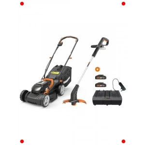 Akülü Çim Biçme Makinesi ve Kenar Kesici Seti