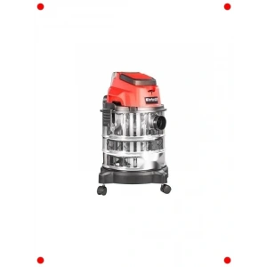 Akülü Islak Kuru Süpürge 20 Litre Paslanmaz Çelik