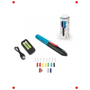 Akülü Mini Tutkal Tabancası Seti - 20 Çubuklu