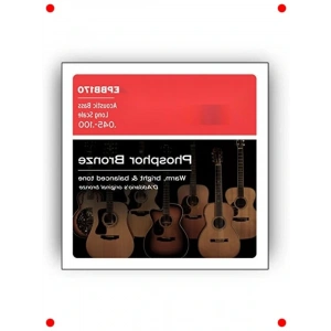 Akustik Bas Gitar Teli Seti - Uzun Skala 45-100