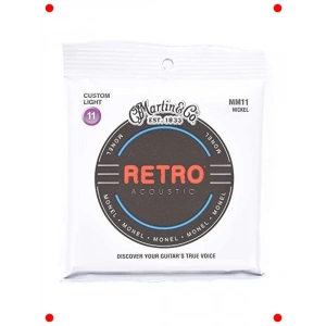 Akustik Gitar Retro Monel Teller (Özel Seri)