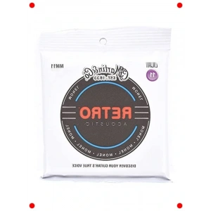 Akustik Gitar Retro Monel Teller (Özel Seri)