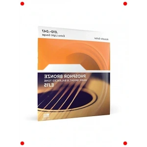 Akustik Gitar Teli Seti - Fosfor Bronz (Ekstra Hafif)