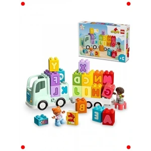 Alfabe Kamyonu Eğitici Yapım Seti (36 Parça)