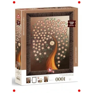 Allahın 99 İsmi 1000 Parça Çerçeveli Yapboz