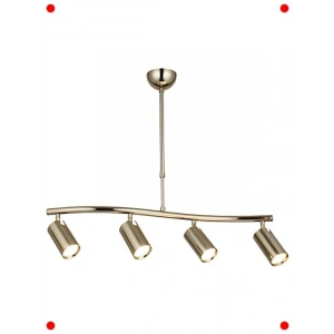 Altın Detaylı 4lü Sıralı ize (GU10 Duy)