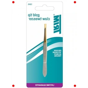 Altın Renk Düz Uçlu Hassas Cımbız