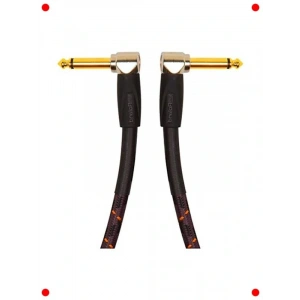 Altın Uçlu Açılı Enstrüman Kablosu (30cm)