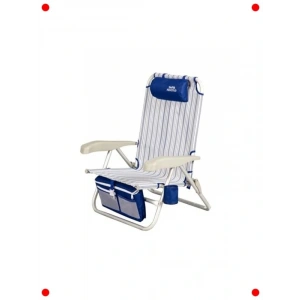 Alünyum Katlanır Plaj Sandalyesi | 100 kg Kapasiteli