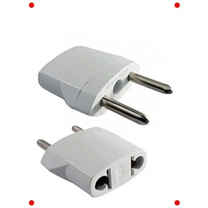 Amerikan Fişi İçin Priz Çevirici (Beyaz)