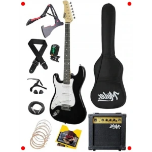 Amfili Komple Elektro Gitar Seti (Başlangıç)