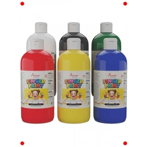 Ana Renkler Parmak Boyası Seti 6x500 gr