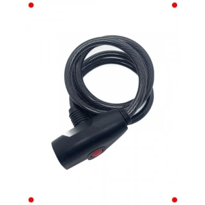 Anahtarlı Güvenli Bisiklet Kablo Kilidi