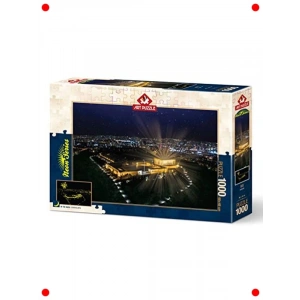 Anıtkabir Temalı Neon Etkili 1000 Parça Yapboz