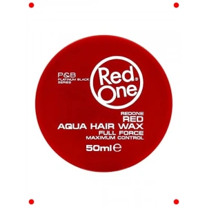Aqua Saç Şekillendirici Wax 50 ml - Kırmızı