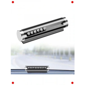 Araç İçi  Park Numaratörü Siyah