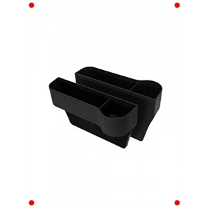 Araç Koltuk Arası Lüks Organizer ve Bardaklık Seti (2 Adet)