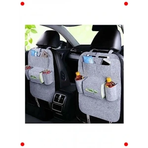 Araç Koltuk Arkası Düzenleyici Çanta 2li - Gri