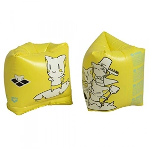 Arkadaşlar için Sarı Renkli Roll-Up Kol Bandı