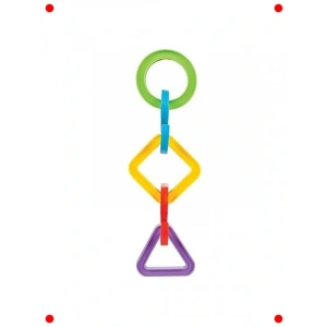 Askılı ometrik Şekiller Seti (24 Parça)