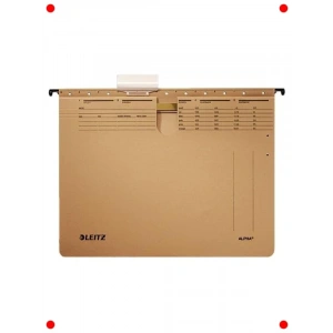 Askılı Telli A4 Dosya - Kese Kağıdı Rengi - 10lu Paket