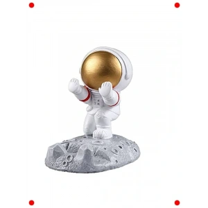 Astronot Masaüstü Telefon Tutucu ve Süs