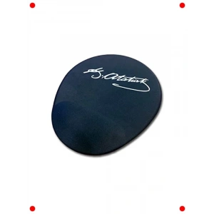 Atatürk İmzalı Ergonomik Mouse Pad - Siyah Bileklikli