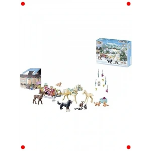 Atlı Kızak Temalı Noel Takvimi (4+ Yaş)