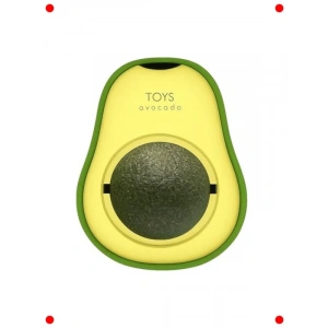 Avokado Kedi Nanesi Oyuncağı Yapışkanlı Catnip Topu