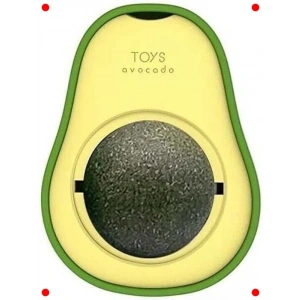 Avokado Kedi Nanesi Topu Yapışkanlı Kedi Oyuncağı