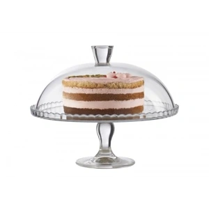 Ayaklı Kapaklı Servis Tabağı, 32 cm Şık Tasarım