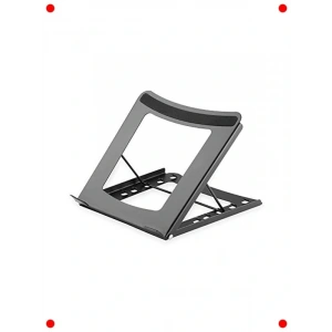 Ayarlanabilir Dizüstü Bilgisayar Standı Siyah