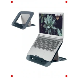 Ayarlanabilir Gri Kompakt Dizüstü Bilgisayar Standı