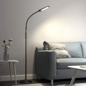 Ayarlanabilir Parlaklıkta LED Ayaklı Lamba, Modern Tasarım