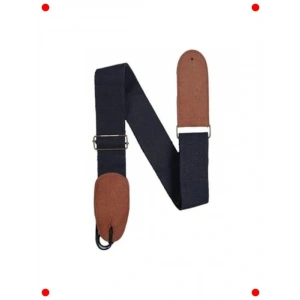 Ayarlanabilir Siyah Gitar Omuz Askısı