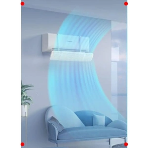 Ayarlanabilir Split Klima Hava Akış Yönlendirici Deflektör