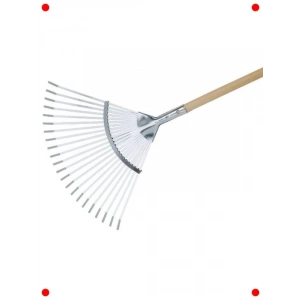 Ayarlı 22 Parmaklı Bahçe Çim Tırmığı