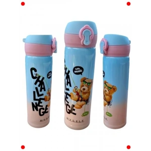 Ayıcık Tasarımlı 500 ml Paslanmaz Çelik Çocuk Termosu