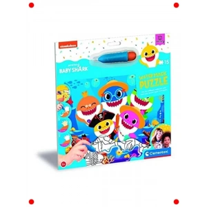 Baby Shark Su Sihirli Çerçeve Yapboz 15 Parça