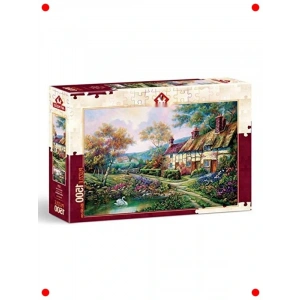 Bahar Bahçe Temalı Yapboz - 1500 Parça