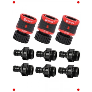 Bahçe Hortumu Hızlı Bağlantı Başlangıç Kiti (9 Parça)