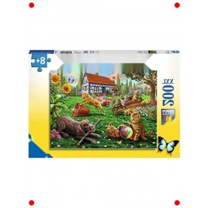 Bahçe Temalı 200 Parça Çocuk Yapbozu