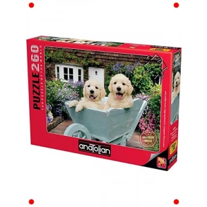 Bahçıvan Köpekler Temalı 260 Parça Yapboz