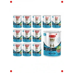 Balıklı Yetişkin Kedi Pate Konservesi 400 Gr x 12