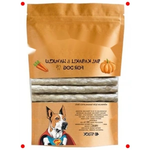 Balkabaklı Havuçlu Köpek Ödül Çiğneme Çubuğu (40 Adet)