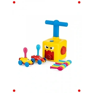 Balon Güçlü Yarış Arabası - Eğlenceli Hareketli Oyuncak